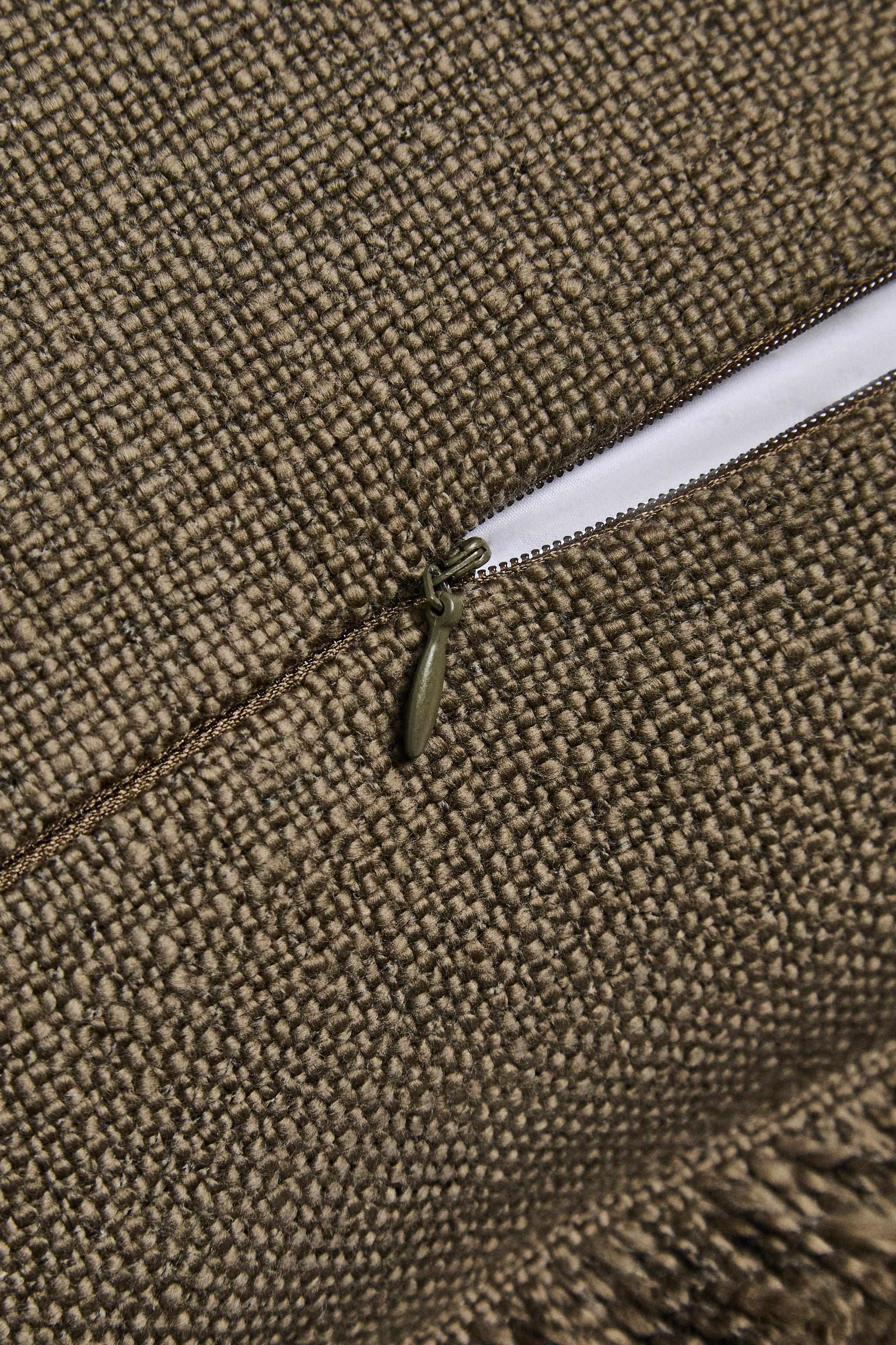 HOUSSE DE COUSSIN FRANGES